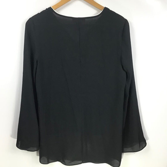 🆕 CATHERINE MALANDRINO | Sheer Top - Picture 2 of 3